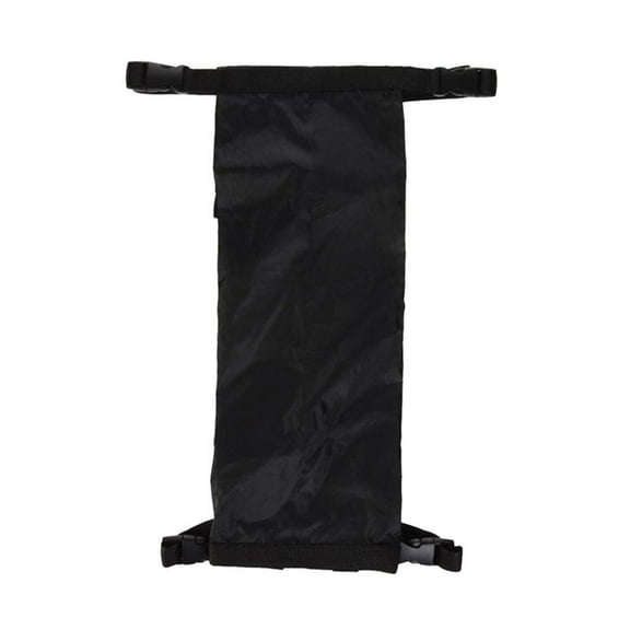 Oxygen Cylinder Bag for Wheelchairs with Buckles, Fits Any Wheelchair, Black, Heavy Duty