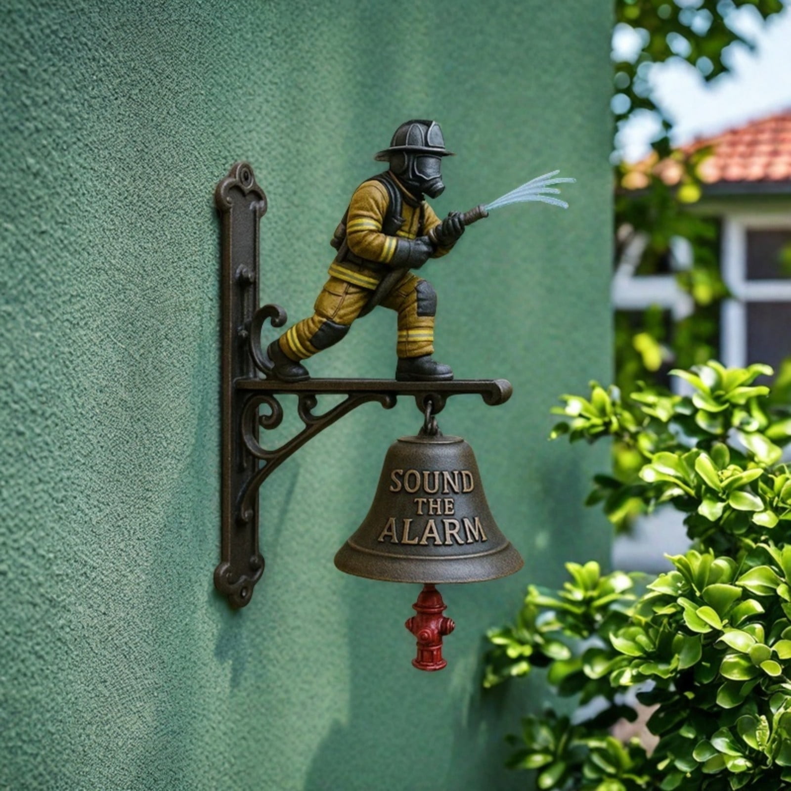 Themed Decorative Doorbell Hanger with Unique Design for Front Door Entryway Hanging Ornament for Home and Garden