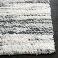thumbnail image 3 of SAFAVIEH Berber Darion Abstract Shag Area Rug, Charcoal/Grey, 6'7" x 8'7", 3 of 8