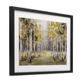 thumbnail image 2 of Stupell Industries Traditional Impressionist Birch Trees & Fall Leaves Black Framed Print Under Glass, 20 x 14, by Jacky Ngan, 2 of 8