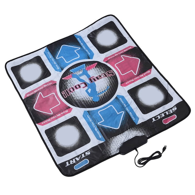 Almohadilla De Baile De Alta Sensibilidad, Alfombrilla De Controlador De Juego Resistente A Desgaste Sin Deslizamiento Adecuada Para 98/2000/XP/7 PC, La Mejor Opción Para Los