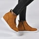 thumbnail image 5 of Zapatos de tacón alto con plataforma impermeable y cremallera Retro para mujer, zapatos individuales Wmkox8yii sa1908, 5 of 6