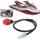 thumbnail image 4 of Interruptor de apagado del motor de emergencia botón de parada de arranque fuera de borda rojo impermeable antidesgaste redondo Universal para yates para barcos ANGGREK Otros, 4 of 8