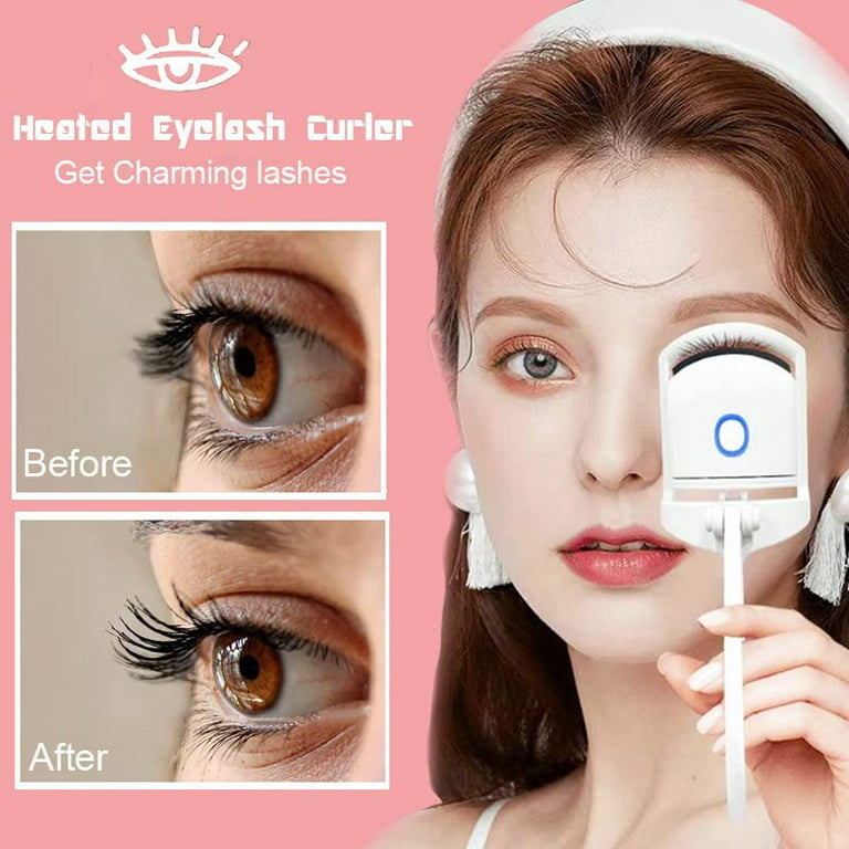 LASH NEXT DOOR Professional Eyelash Curler - Instant Long Lasting Curl,  Lifts & Shapes - No Pinching or Creasing. Includes Replacement Pad (in Black )