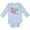 AE-Light Blue, variant on Dear Santa I Can Explain Cute Snowman and Snowflakes Boys or Girls Long Sleeve Baby Bodysuit