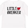 thumbnail image 4 of Inktastic Little Heartbreaker with Arrow Boys or Girls Long Sleeve Toddler T-Shirt, 4 of 5