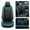 Black and Green, variant on Maidao Car Seat Covers Leather Set for Lexus for GX 2003-2009 5 Seats Compatible Airbag Water Resistant Front Rear Cushion Protector Blue