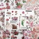 thumbnail image 4 of Flower Sticker, Scrapbooking Supplies for Adult Junk Journal 50 Sheets, Transparent Stickers and Ma, 4 of 5