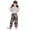 00##-Black12781, variant on Rain Pants for Girls Casual Cartoon Elastic Waist Rainproof Trousers, Sizes 9-10