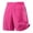 Hot Pink, variant on Men's Athletic Shorts Breathable Shorts for Men Loose-Fit Gym Shorts with Zipper Pockets