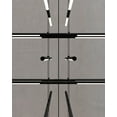 thumbnail image 2 of Sonneman 2806.25 Tik-Tak 47-1/2" Wide Led Six Tier Linear Chandelier - Black, 2 of 6