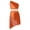Orange, variant on Mufeng Girls Modern Lyrical Dance Performance Costume Sequin Crop Top with Skirt Set for 6-16 Years Burgundy 14