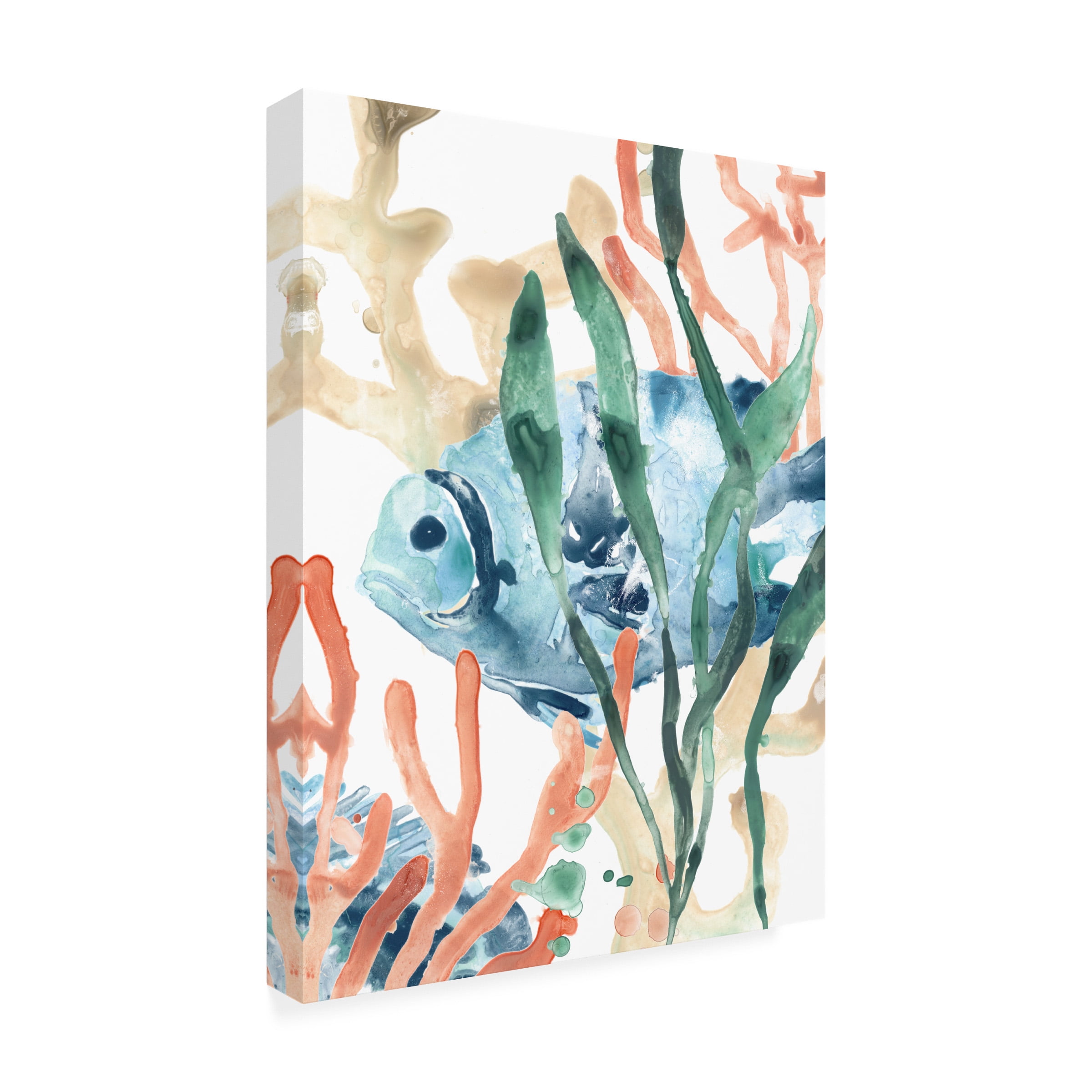 June Erica Vess 'In the Kelp II' Canvas Art