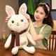thumbnail image 4 of Peluches de conejo Kawaii para niños, juguetes de peluche de conejo largo, suave, almohada de relleno, regalo de cumpleaños, 1 ud., 80-120cm, 4 of 5