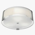 thumbnail image 4 of Access Lighting Flush Mount in Brushed Steel Color, 4 of 5