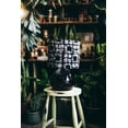 thumbnail image 4 of African Home Decor Pendant lampshade, handmade drum lampshade, ceiling or lamp base lampshade, home improvement- all sizes - Black and White, 4 of 5