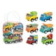 thumbnail image 3 of Minicoches de inercia | Juguete de 6 piezas para llevar en el bolso | No necesita pilas | Juguetes de viaje portátiles para niños | Construcción de plástico segura | Juego de carreras interactivo, 3 of 5