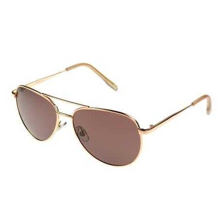 Foster Grant Women's Rose Gold Aviator Sunglasses K01