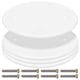 thumbnail image 2 of 4pcs Ceiling Hole Covers Round Covering Plates Circular Ceiling Blank Up Covers Flat Blank Plate Round Electrical Box Covers, 2 of 3