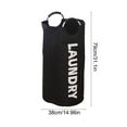 thumbnail image 3 of HongHeng Laundry Basket, Freestanding Tall Clothes Hamper, Collapsible Laundry Bag, 3 of 6