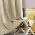 thumbnail image 2 of YouLoveIt Curtains for Living Room Window Curtains Privacy Blackout Grommet Window Curtain Blackout Curtains for Bedroom, 1 panel, 2 of 7