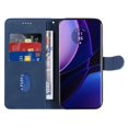 thumbnail image 2 of KAIYANG Funda para teléfono móvil Motorola Edge 40 5G, antiarañazos, de piel sintética, con estampado de líneas, estilo E, para Motorola Edge 40 5G, color azul, 2 of 5