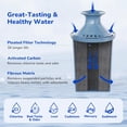 thumbnail image 3 of Fil-fresh 1-Pack Water Filter Replacement for Brita Pitchers & Dispensers, NSF 53 & 42 Certified, Reduces Lead & Chlorine, 6-Month Lasting, 3 of 8