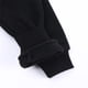 thumbnail image 3 of Gibobby Sudadera Forro Polar clásico con Cuello RedondoSudadera de lana para niños pequeños y niñas(Negro, 3-4 Años), 3 of 5