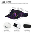 thumbnail image 4 of Xecao Multi-colored Spiders for Adult Sun Cap offers versatile sun protection with adjustable Velcro for a secure fit., 4 of 8