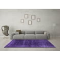 thumbnail image 3 of Ahgly Company Indoor Rectangle Oriental Purple Industrial Area Rugs, 4' x 6', 3 of 4