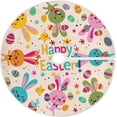 thumbnail image 1 of FMSHPON Easter Cute Bunny Xmas Christmas Tree Skirt Stand Mat for Holiday Party Decoration Indoor Outdoor 36 inches, 1 of 6