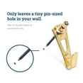 thumbnail image 3 of Picture Hang Solutions Brass Picture Hook with Nails 30-lb Capacity 100 Pieces per Pack, 3 of 5