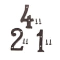 thumbnail image 1 of licencia de de 3 Piezas, Letrero con Número de Puerta, Manualidades de Bricolaje N.  degree 1 2 4 para Decoración de Puertas, 1 of 9