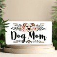thumbnail image 4 of 1 Pcs 2D Flat License Plate Covers & Frames, Dog Mom For Decorative Front, Waterproof For Decoration Aluminum License Plate Covers & Frames Cover For Men Women, 12" X 6", 4 of 6