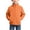 Orange, variant on Kids Solid Zip Up Long Sleeve Sports Jacket With Pockets Casual Warm Coat For Boys Girls Green 9-10 Years