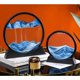 thumbnail image 4 of 1 pieza 2022 New Net Red 3D Pintura de paisaje Sala de estar Decoraciones de escritorio, Regalos de cumpleaños, Arte de paisaje de arena dinámico fácil Decoración de escritorio de oficina para cualqui, 4 of 5