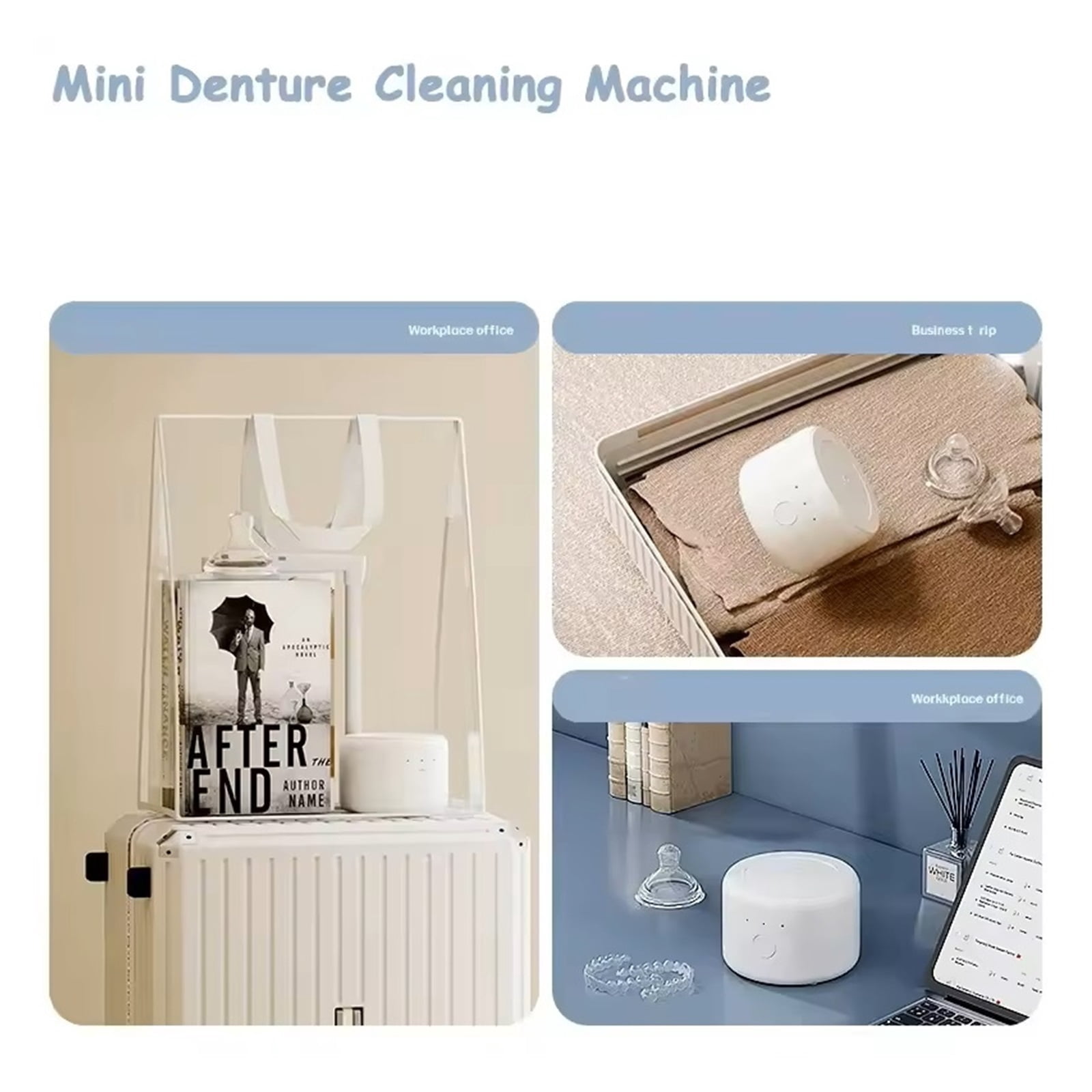 Ultrasonic Braces Cleaning Machine Multi-function Invisible Retainer Denture Machine Jewelry High Frequency Cleaner