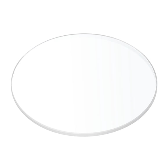 Watch Crystal Glass Len 28mm Dia 1mm Thick Flat Round Clear Sapphire Glasses Watches Face Crystals Lens Replacement for Watchmaker Repair
