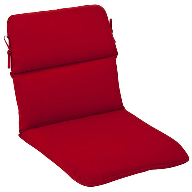 Outdoor Patio Furniture High Back Chair Cushion - Venetian Red