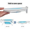 thumbnail image 6 of FEOLGEHLY Slow Feed Collapsible Silicone Dog Bowl, Non Skid Portable Travel Neck Care Pet Feeding Bowl Outdoor Food Water Bowl for Small Dogs and Indoor Cats Travel Pet Supplies, 6 of 6