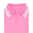thumbnail image 2 of Athletic Works Girls Active Tennis Polo, Moisture Wicking, Sizes 4-18, 2 of 3