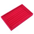 thumbnail image 1 of facefd Jewelry Storage Box Home Bathroom Bracelet Necklace Bangle Jewellery Organizing 8Tray Display Container Holder for Rose Red, 1 of 9