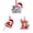 D, variant on Christmas Baking Mixers Lights Ornament 2D Acrylic Cook Mechine Decoration for Xmas Tree Hanging and Cooking Lover Keepsake Gifts