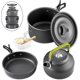 thumbnail image 1 of 10 Piece Cookware Set Picnic Pot Cookware Camping Set for Camping Outdoor Hiking Picnic BBQ Foldable Camping Pot, 1 of 5