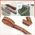 thumbnail image 5 of 5Yards Ethnic Embroidery Polyester Ribbons 38mm Wide Heavy Vintage Craft Jacquard Trim, 5 of 9