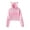 pink, variant on ILLIT Not cute anymore  sweatshirt kawaii cat ear drawstring hoodie  men/women kpop pullovers