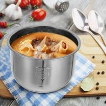 PENIKOKO Non-Stick Inner Pot for Electric Pressure Cooker Rice Cooker Replacement Pot 1 Piece Cooking Accessory