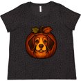 thumbnail image 3 of Inktastic Halloween Beagle Pumpkin Women's Plus Size T-Shirt, 3 of 5