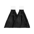 Black Marble Cracks Texture Hand Towel Quick Dry Microfiber Towels
