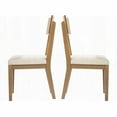 thumbnail image 5 of Hambleden Dining Chairs with Cushions - 2-Piece Set (Solid Wood Frame + Fabric Seat - Farmhouse Style), 5 of 7